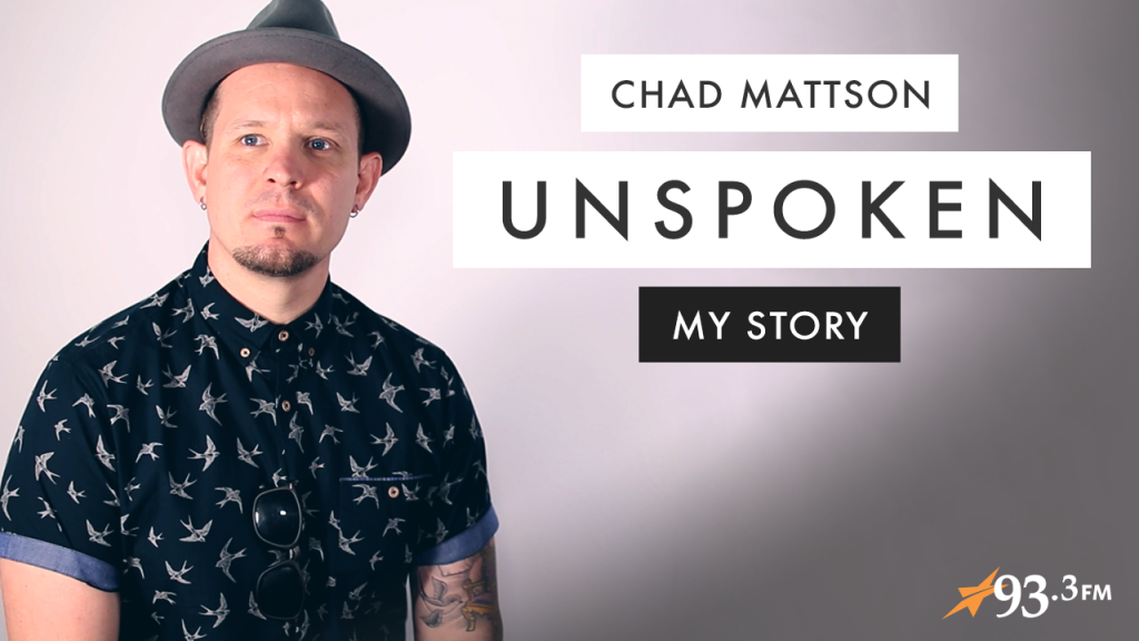 Chad Mattson from UNSPOKEN shares his story