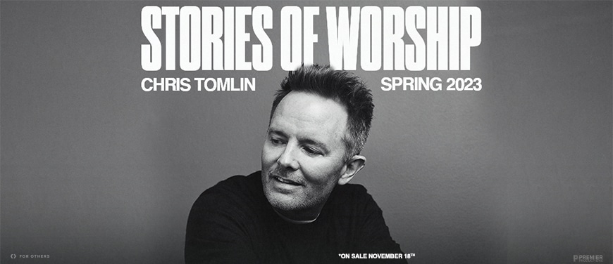 Chris Tomlin Stories of Worship flyer