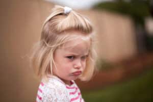 upset toddler