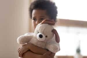unhappy toddler